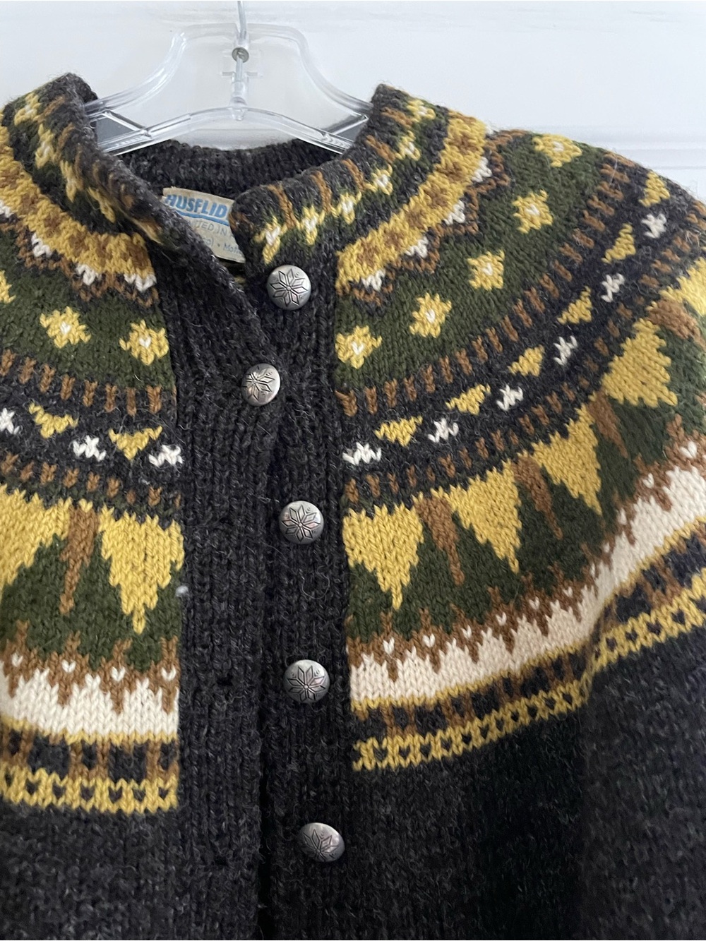 Vintage Husfliden Oslo Handknitted in Norway - Picture 2 of 7